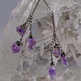 Natural 6-Point Amethyst Double Tassel 28